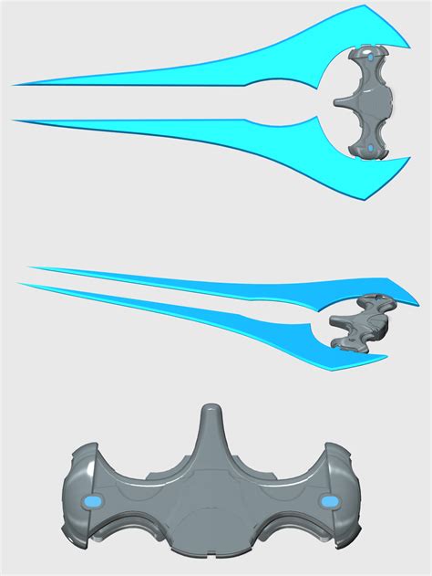 3D File Halo Infinite Inspired Energy Sword 3D Printable Model To