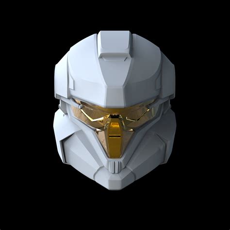 3D File Halo Infinite Warmaster Wearable Helmet For 3D Printing 3D