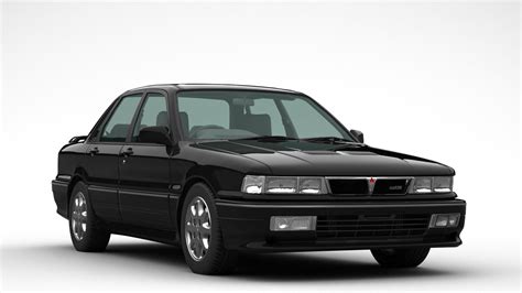 3D Mitsubishi Galant Vr4 Turbosquid 2010536