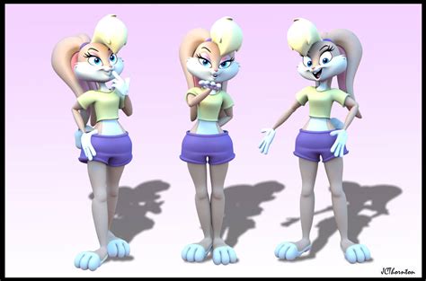 3D Model Download Lola Bunny By Jcthornton On Deviantart