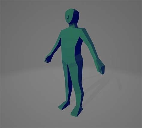 3D Model Low Poly Character Ps1 Psx Style Vr Ar Low Poly Cgtrader