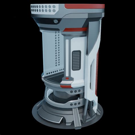 10 Epic 3D Sci-Fi Prop Models