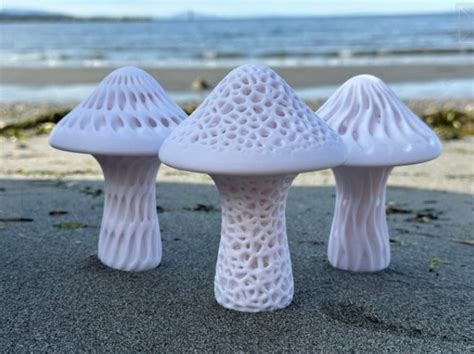 3D Print Mushroom Stl File Mushroom 3D Mushroom Print Stl Mushroom