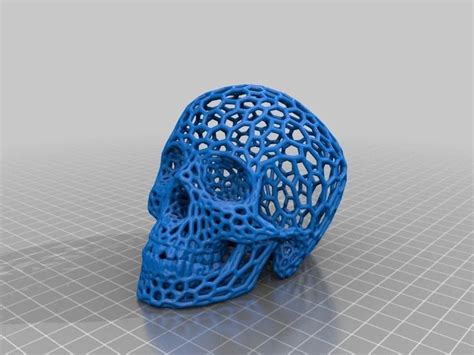 3D Print Skull Thingiverse