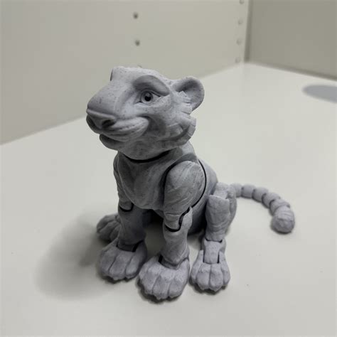 3D Print Flexible Tiger Designs Made Easy