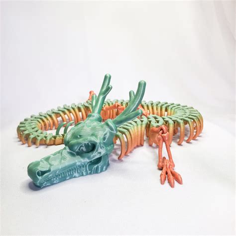 3D Printable Articulated Skeleton Dragon By Rogi Studios