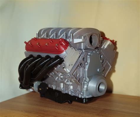 3D Printed Engine Model Template