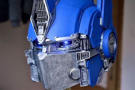 3D Printed Optimus Prime Helmet