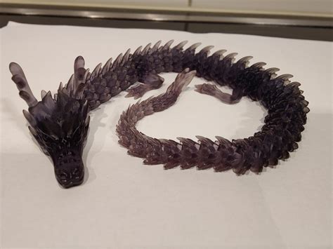 3D Printer Articulated Dragon Made With Elegoo Saturn Cults