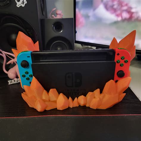 3D Printing Nintendo Switch Crystal Dock Classic And Oled Version Made With Ratrig Vcore 3 1