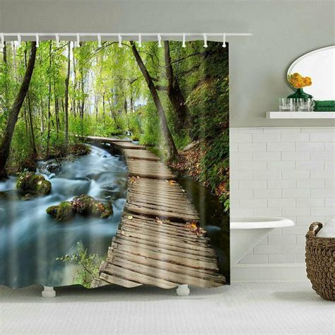 Elevate Your Bathroom with a 3D Shower Curtain