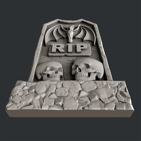 3D Stl Models For Cnc Router Tombstones Etsy