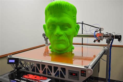 3Dp Unlimited 3D Prints A 27 Inch Tall Frankenstein S Monster Head In