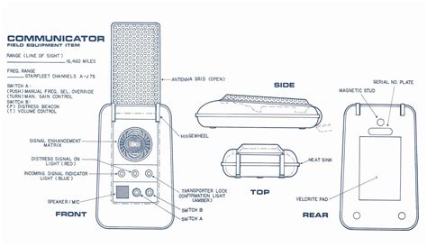 3Dways Star Trek Tos Communicator