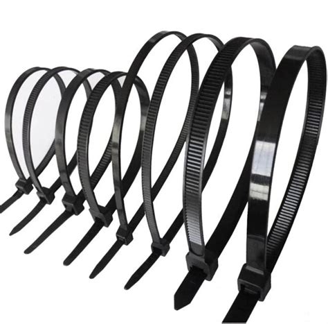 3X250mm Self Locking Plastic Zip Tie Nylon Cable Tie For Organization Management In Cable Ties