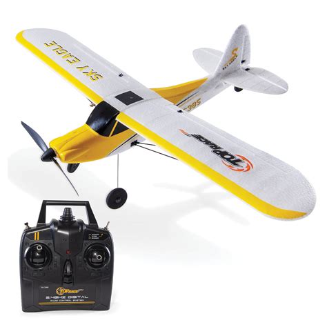 4 Channel Remote Control Stunt Flying Airplane Top Race Touch Of Modern