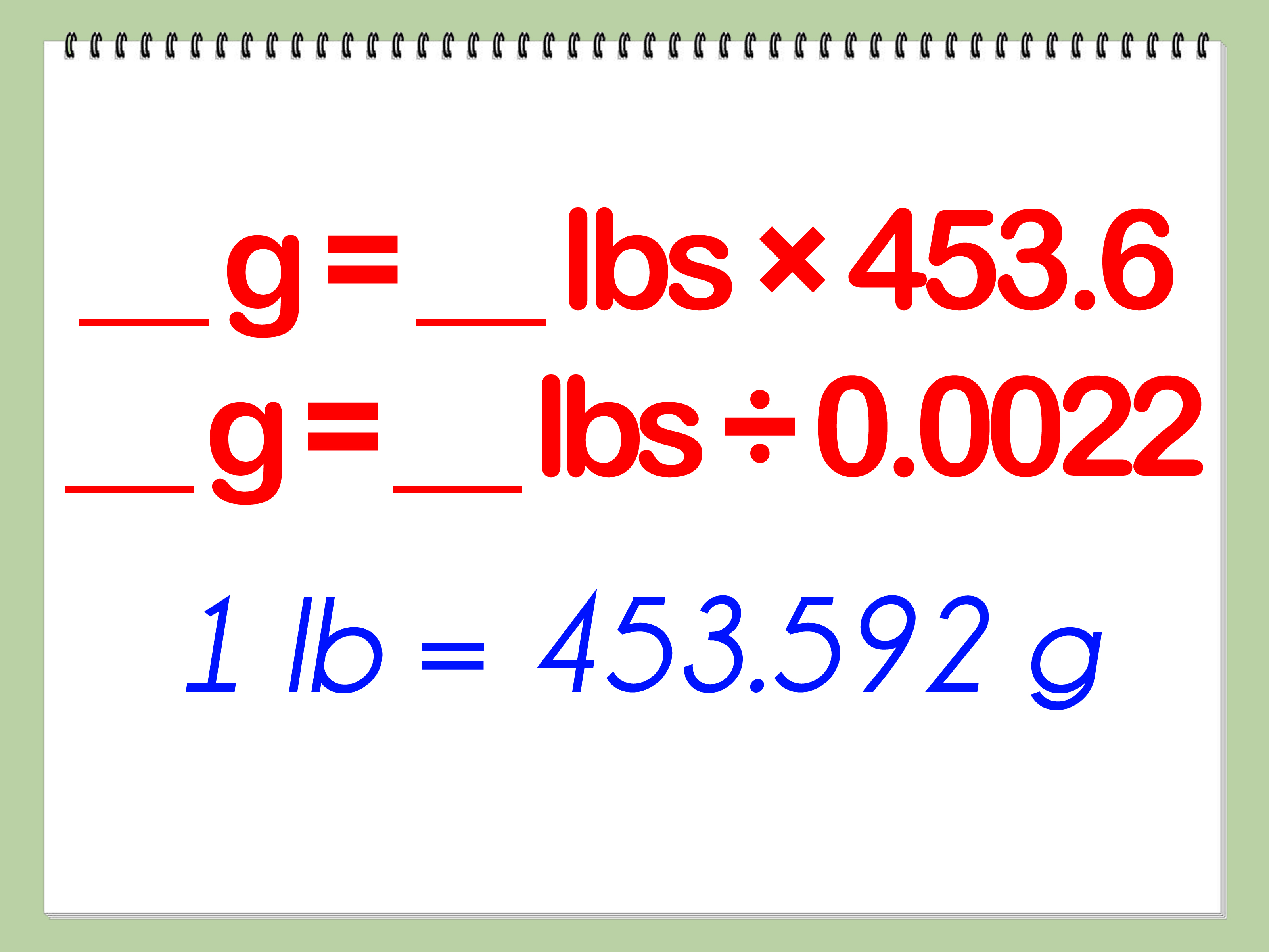 4 Ways To Convert Metric Weight To Pounds Wikihow