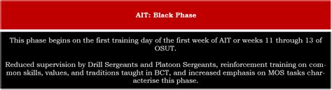 AIT MOS in 4 Weeks: What to Expect