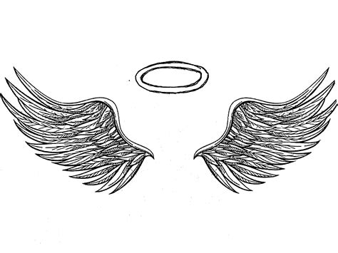 40 Angel With Halo Tattoo Outline Ideas Halo Tattoo Tattoo Outline