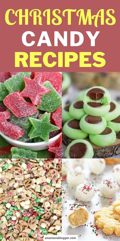 40 Best Christmas Candy Recipes Homemade Christmas Candy Ideas Christmas Candy