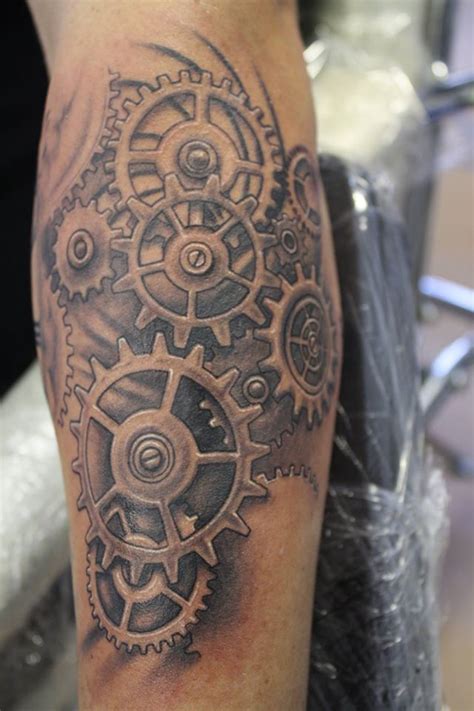 40 Best Clock Gears Tattoo Images On Pinterest Gear Tattoo Clock