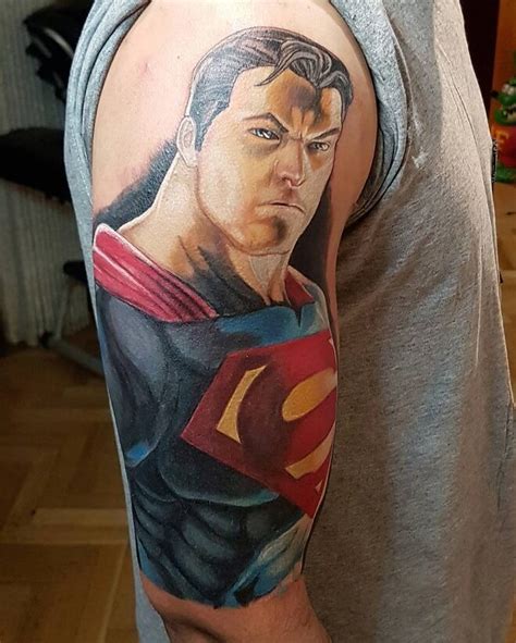 40 Best Superman Tattoo Designs For Men Awesome Superman Tattoo Ideas