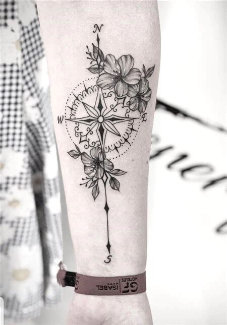 40 Compass Tattoos Meanings Designs And Ideas Find Your Directions