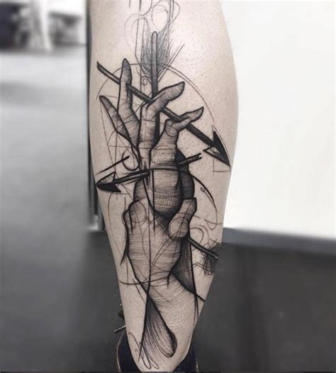 40 Fascinating Sketch Style Tattoo Designs Tattooblend Sketch