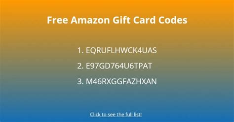 40 Free Amazon Gift Card Codes Followchain