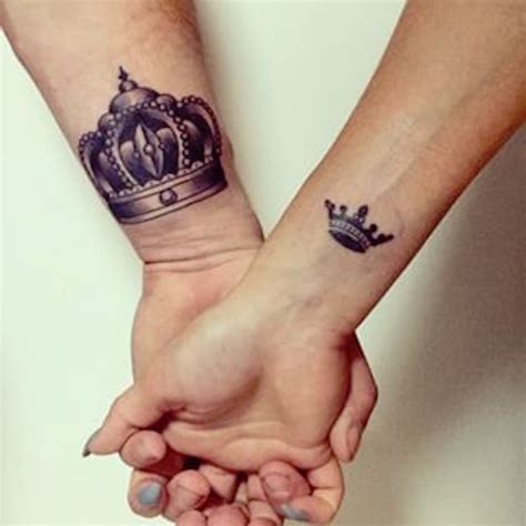 40 King Queen Tattoos That Will Instantly Make Your Relationship