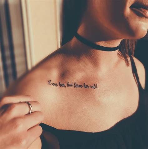 40 Most Stylish Collar Bone Tattoos For Women