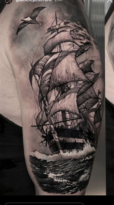 40 Pirate Flag Tattoo Designs For Men Jolly Roger Ink Ideas In 2021