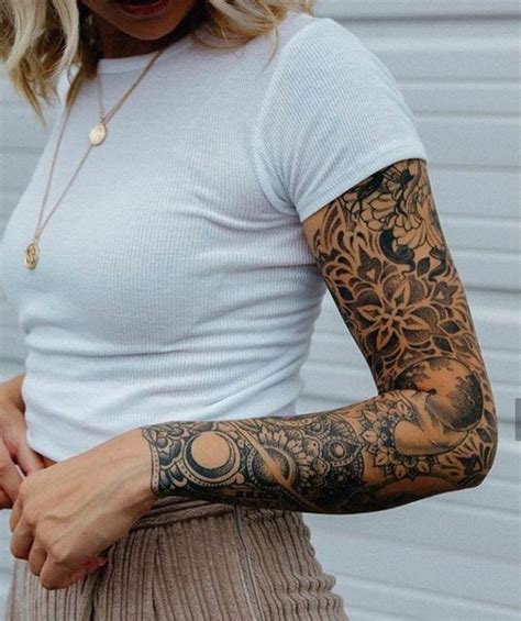 40 Popular Sleeve Tattoos For Women In 2024 Inkmatch