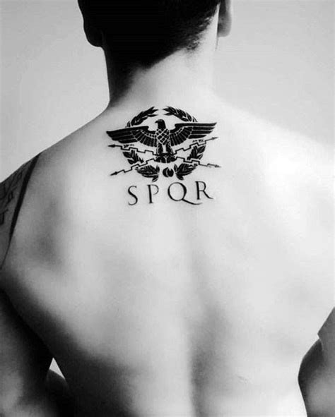 40 Spqr Tattoo Designs For Men Sen Tus Populusque R M Nus Ideas