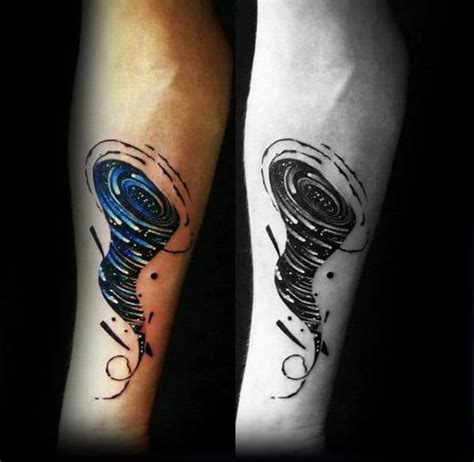 40 Tornado Tattoo Designs For Men Cool Cyclone Ink Ideas