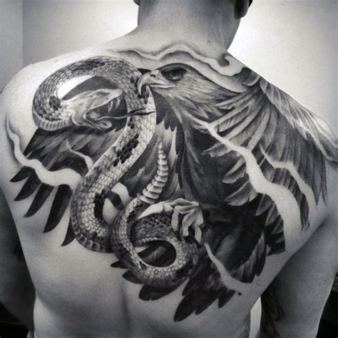 40 Unique Back Tattoos For Men Manly Body Art Design Ideas