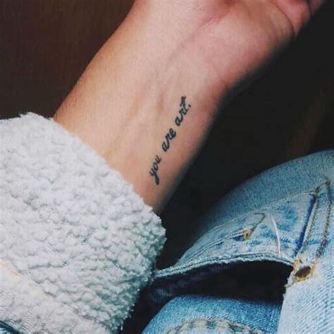 42 Tattoo Quotes That Will Make You Irresistible Tiny Tattoo Inc