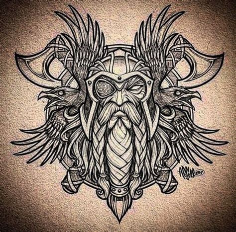 43 Amazing Norse Mythology Tattoos Designs Image Ideas