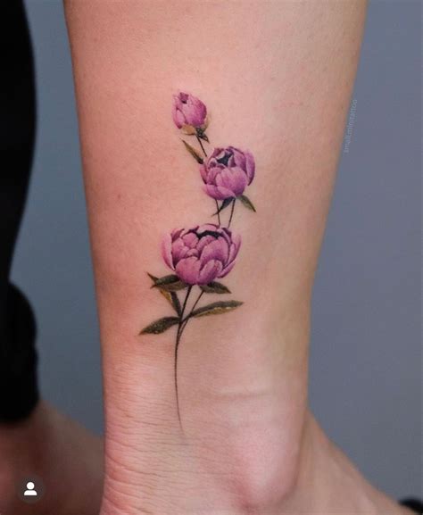 43 Pretty Peony Tattoo Ideas Artofit