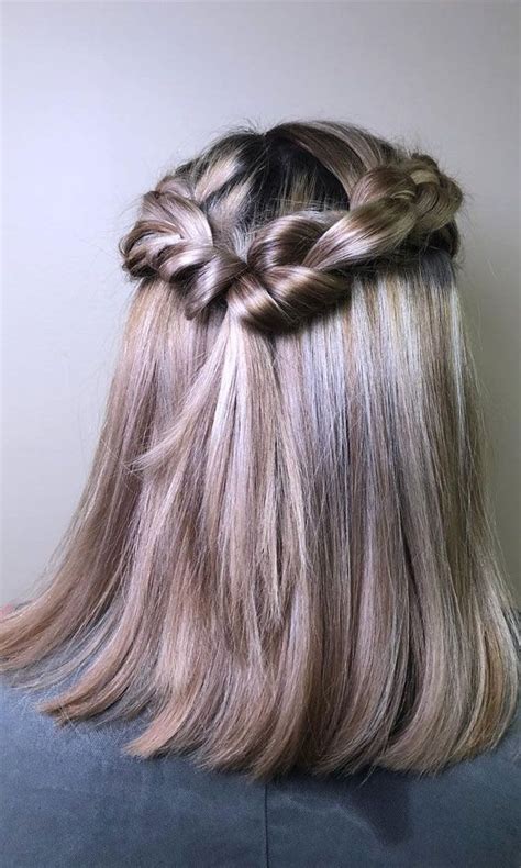 44 Beautiful Ways To Wear Braids This Season Butterfly Topsy Turvy Braid Half Up Hair