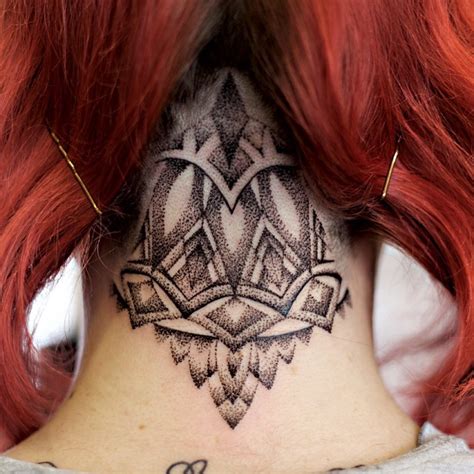 45 Back Of The Neck Tattoo Designs Amp Meanings Way To The Mind 2019