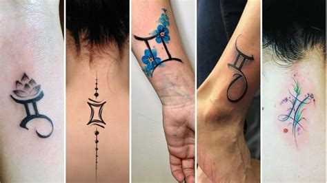 45 Most Beautiful Gemini Zodiac Sign Tattoo Design Ideas For Girls 2024 Women Amp 39 S Tattoos 2024