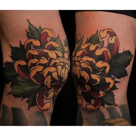 49 Beautiful Chrysanthemum Tattoos With Special Meaning