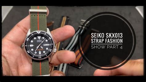 5 Best Straps For The Seiko Skx013 Straps Fashion Show Part 4 Canvas