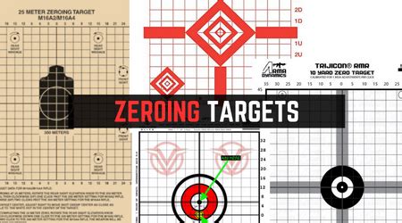 5 Best Zeroing Targets For Rifle Pistol