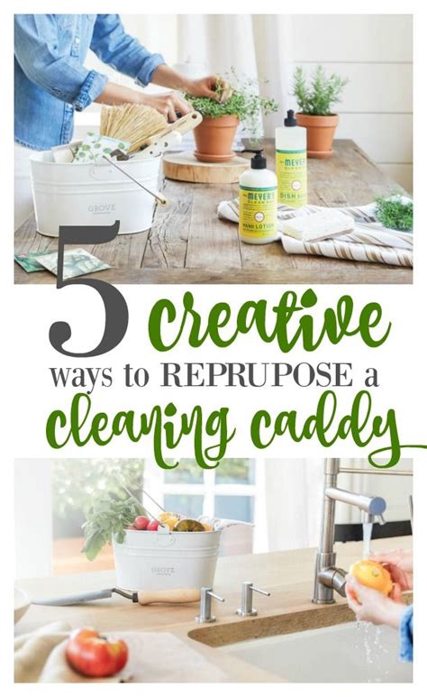 5 Creative Ways To Repurpose A Cleaning Caddy Cleaning Caddy