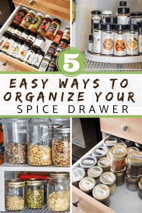 5 Easy Ways To Organize Your Spice Drawer Laptrinhx News