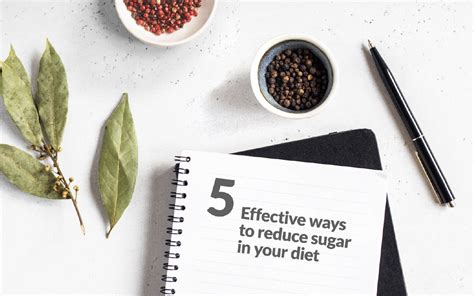 5 Effective Ways To Reduce Sugar In Your Diet 3Stepdiet Tips