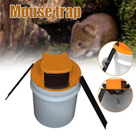 5 Gallon Bucket Lid Mouse Rat Trap Indoor Outdoors Mouse Trap