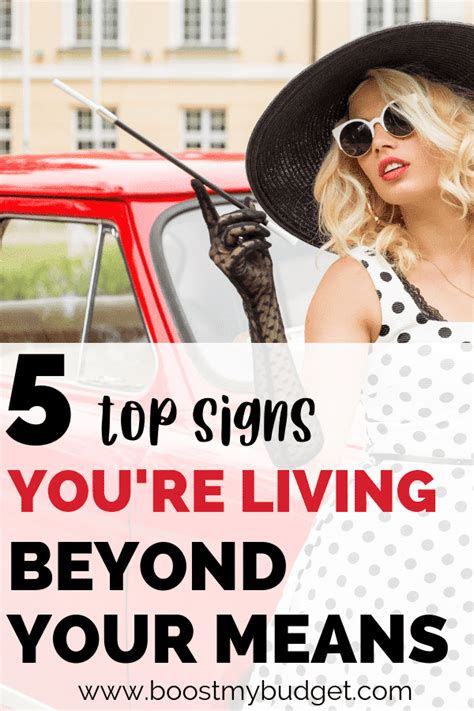 5 Signs You Re Living Beyond Your Means And What To Do About It